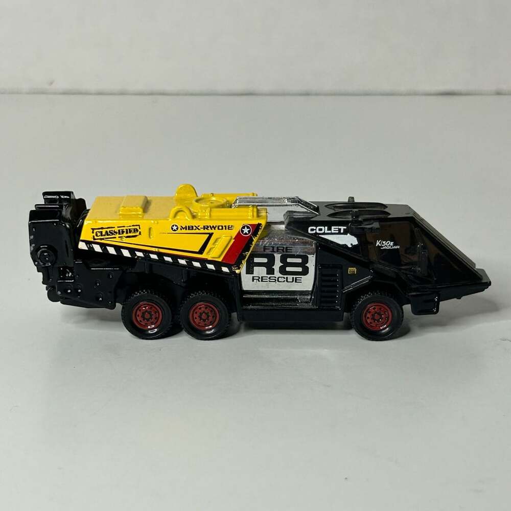 Matchbox Colet K/30E Jaguar Fire Rescue Diecast Toy Vehicle - Picture 3 of 7
